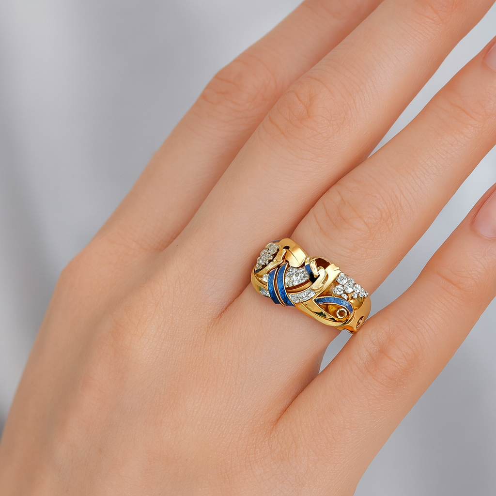 Marie - Inel Vintage din Zirconia