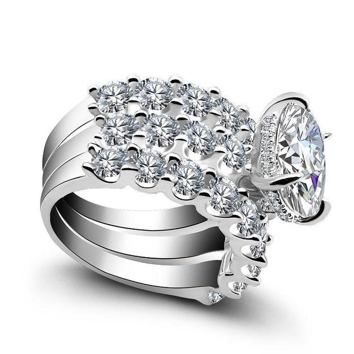 Greta – Inel din argint cu diamant.