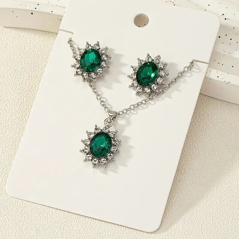 Set de bijuterii Katya Smeryn | Aur alb
