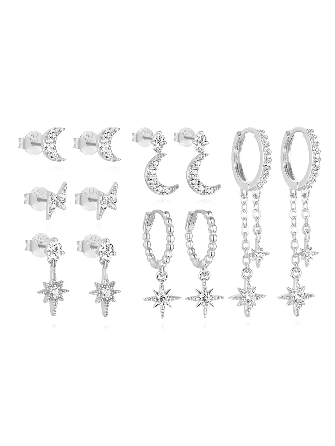 Pavlína – Cercei delicate din aur cu un design modern.