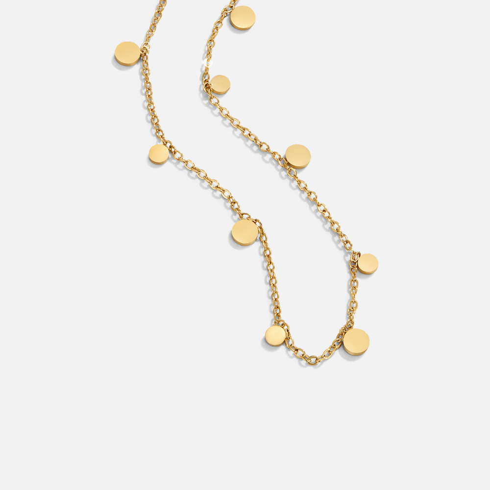 Elisa – Colier din aur cu design filigranat.