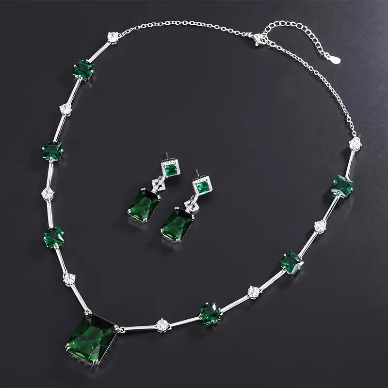 Set de bijuterii Daphira Verelune | Aur alb