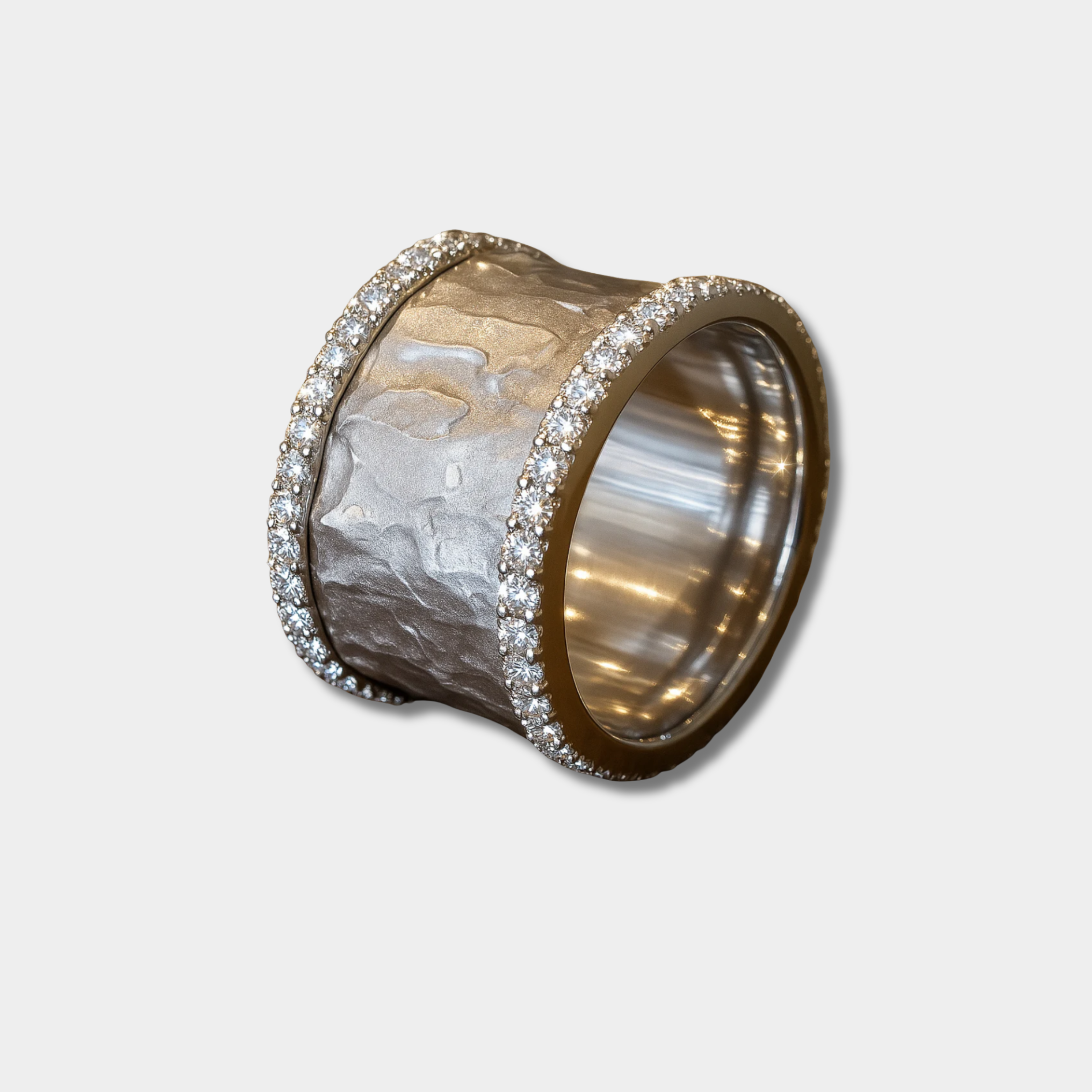 Hana - Inel Vintage din Argint Placat cu Zircon