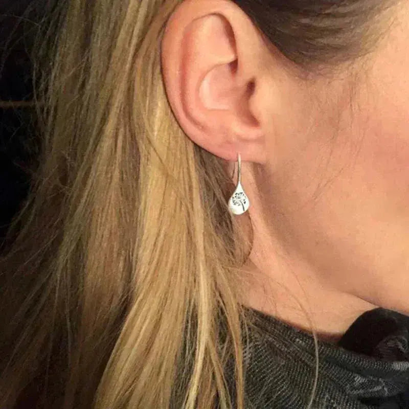 Veronika - Cercei din argint sterling 925 cu Puful Leului