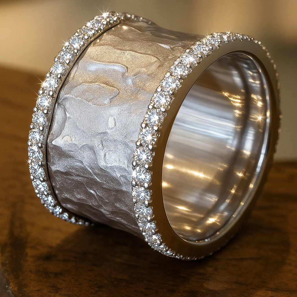 Hana - Inel Vintage din Argint Placat cu Zircon