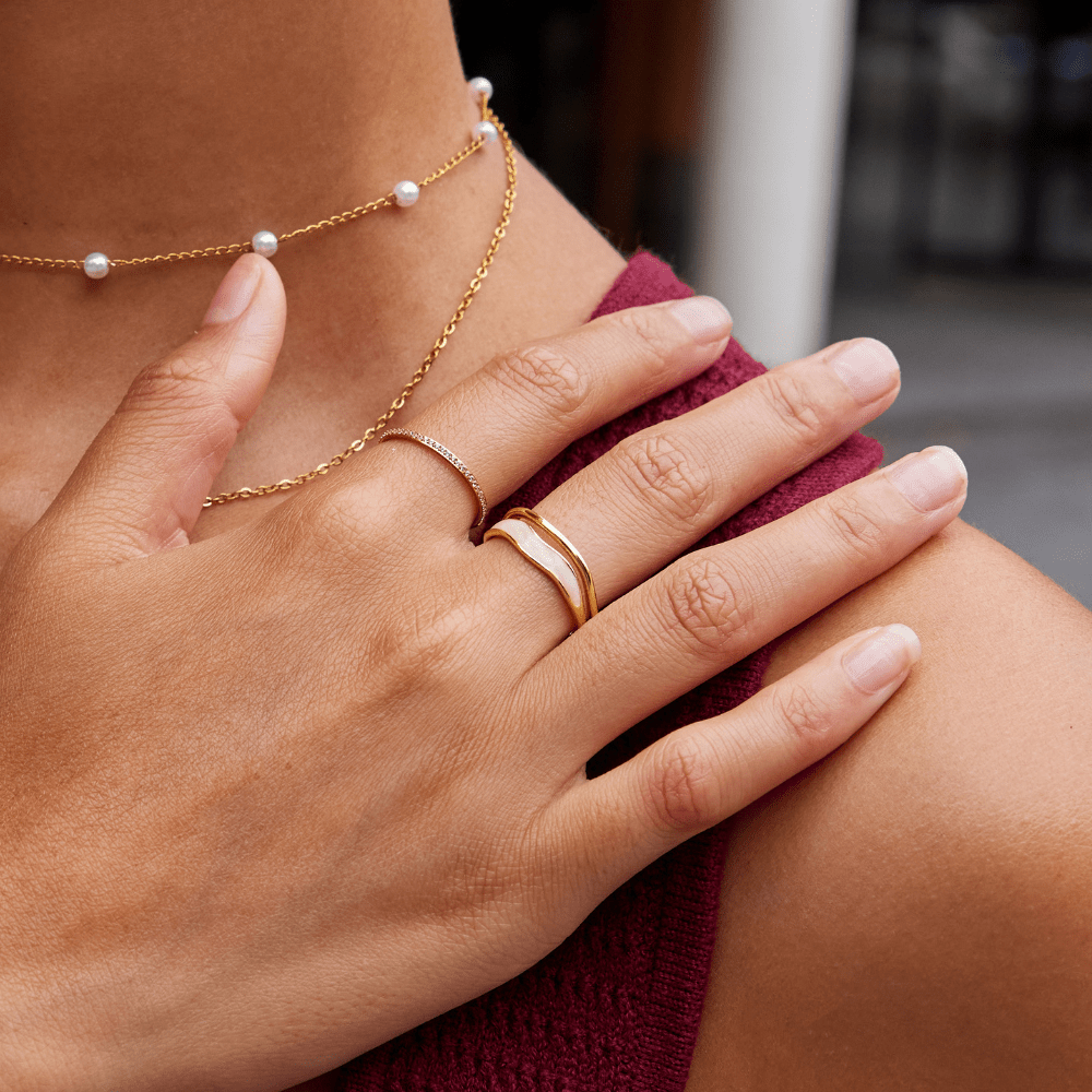 Beatrix – Inel de aur cu siluetă simplă