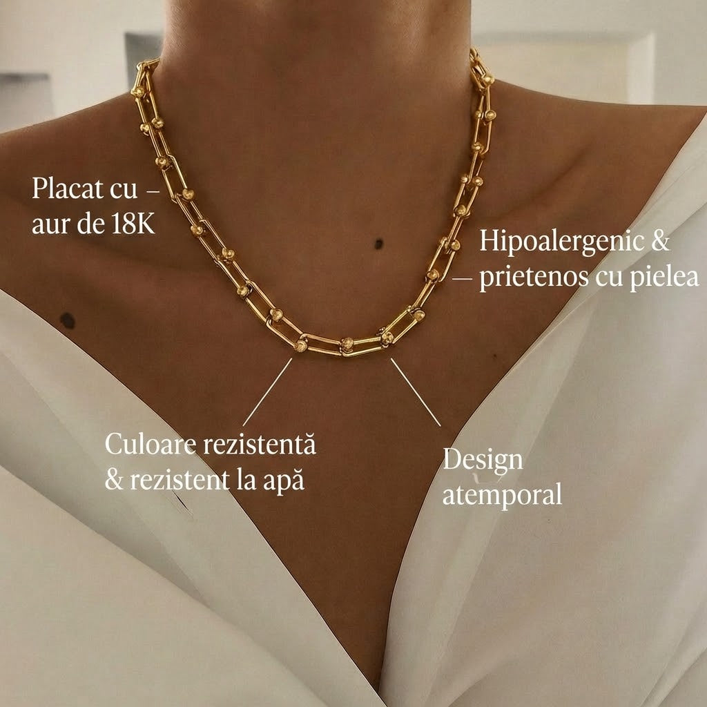 Alexandra - Lanț exclusiv din aur