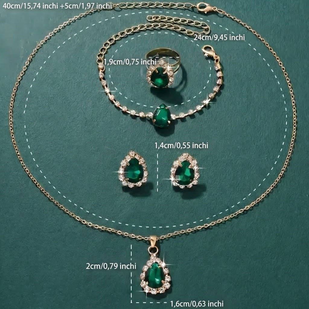 Set de bijuterii Elisandre Vermont | Aur